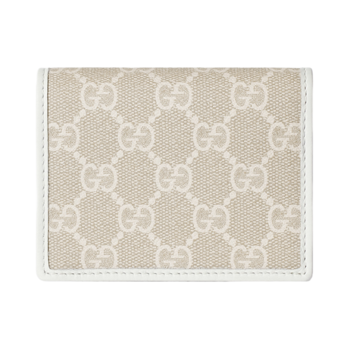 구찌 GG 엠블럼 미니 월렛 베이지 화이트(Gucci GG Emblem Mini Wallet Beige White) - 3
