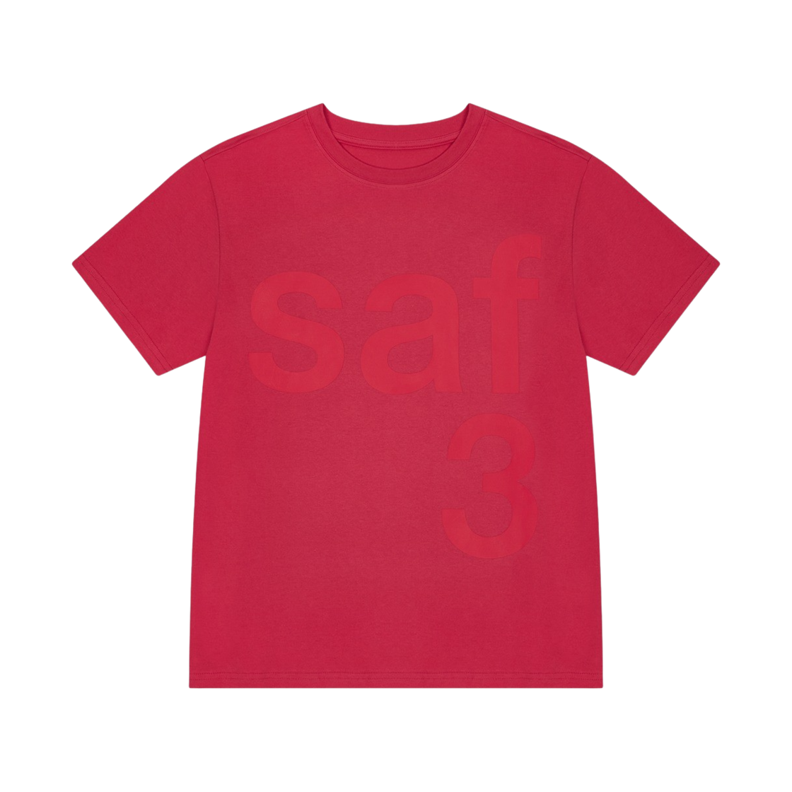 사파리스팟 베이직 사파리 티셔츠 레드