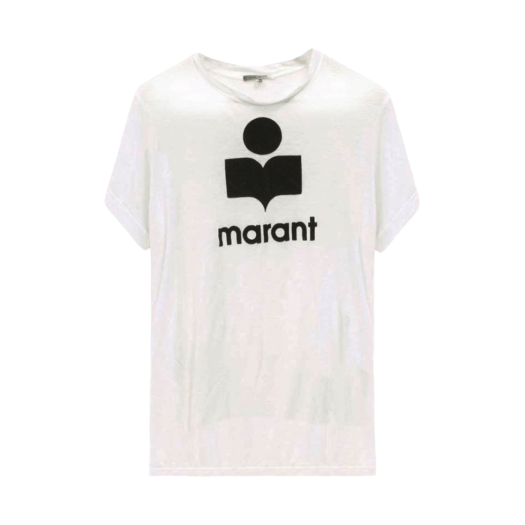 Isabel Marant Karman Logo T-Shirt White - 23SS