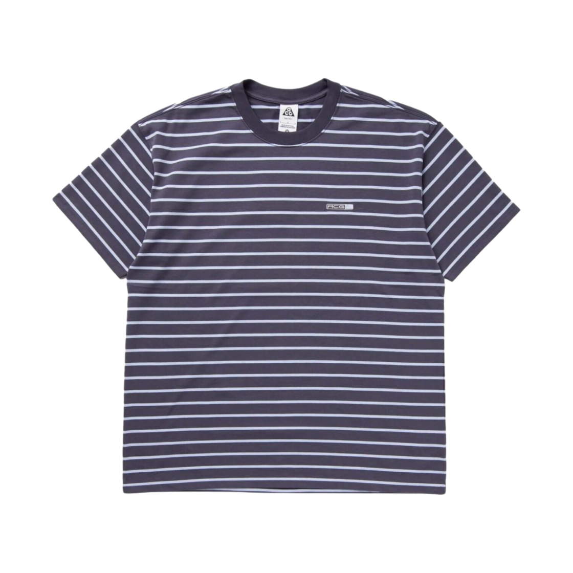 FB8130-015 Nike ACG Stripe T-Shirt Gridiron - Asia