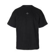 Surgery Unbalance Metal Clover Logo T-Shirt Black