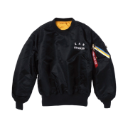 IAB Studio x Alpha Industries MA-1 Crewneck Black