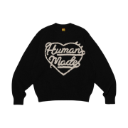 Human Made Low Gauge Knit Sweater Black