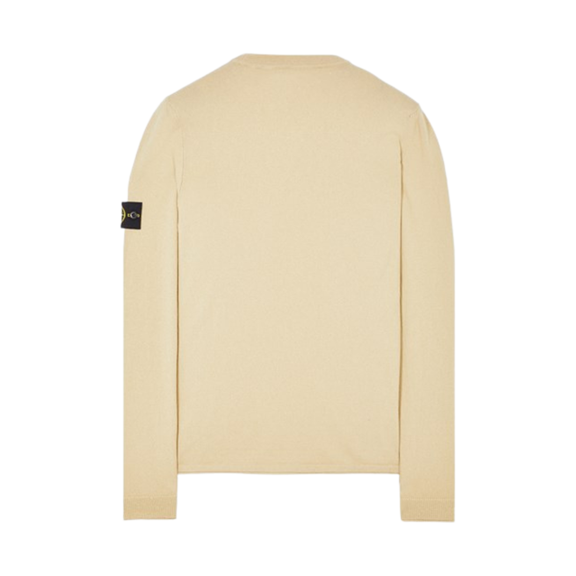 스톤 아일랜드 532B9 로우 핸드 코튼 크루넥 니트 에크루 - 24SS(Stone Island 532B9 Raw Hand Cotton Crewneck Knit Ecru - 24SS) - 2