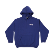 Balenciaga Political Campaign Hoodie Medium Fit Pacific Blue