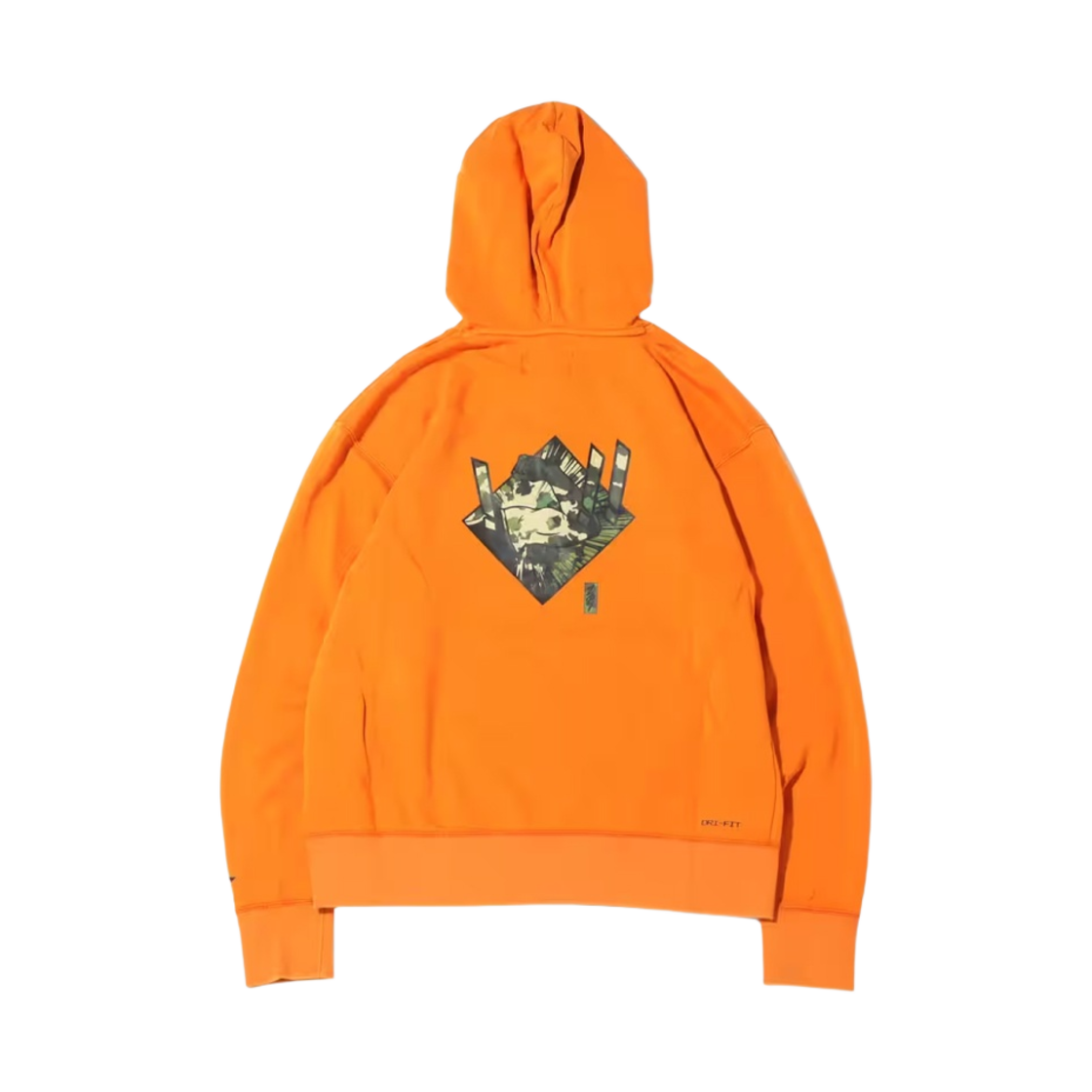 조던 x 자이언 드라이핏 플리스 후드 캠프파이어 오렌지 - US/EU(Jordan x Zion Dri-Fit Fleece Hoodie Campfire Orange - US/EU) - 2