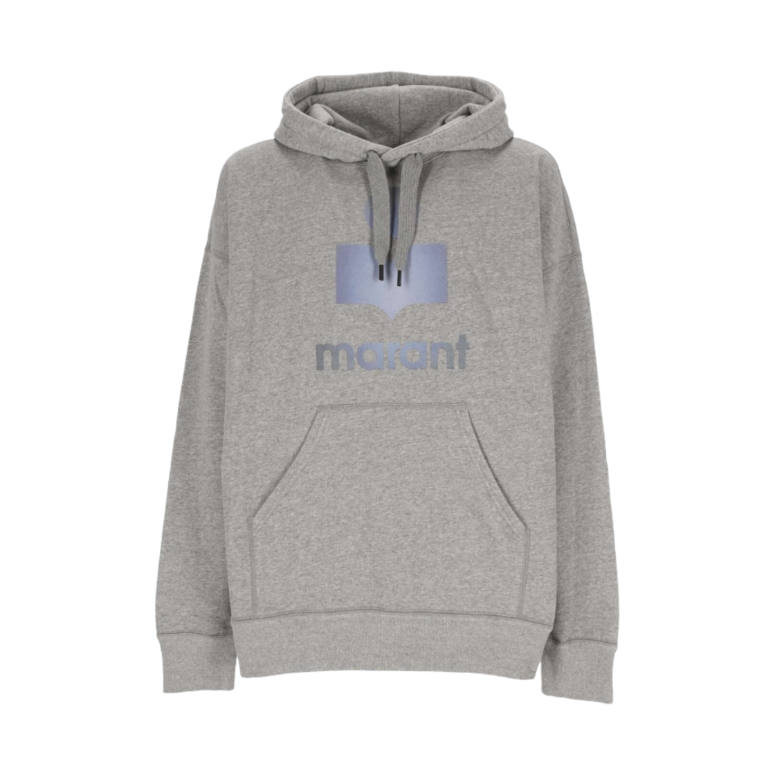 SW0027HA-A3M95H-02GY Isabel Marant Miley Logo Hoodie Grey - 23FW