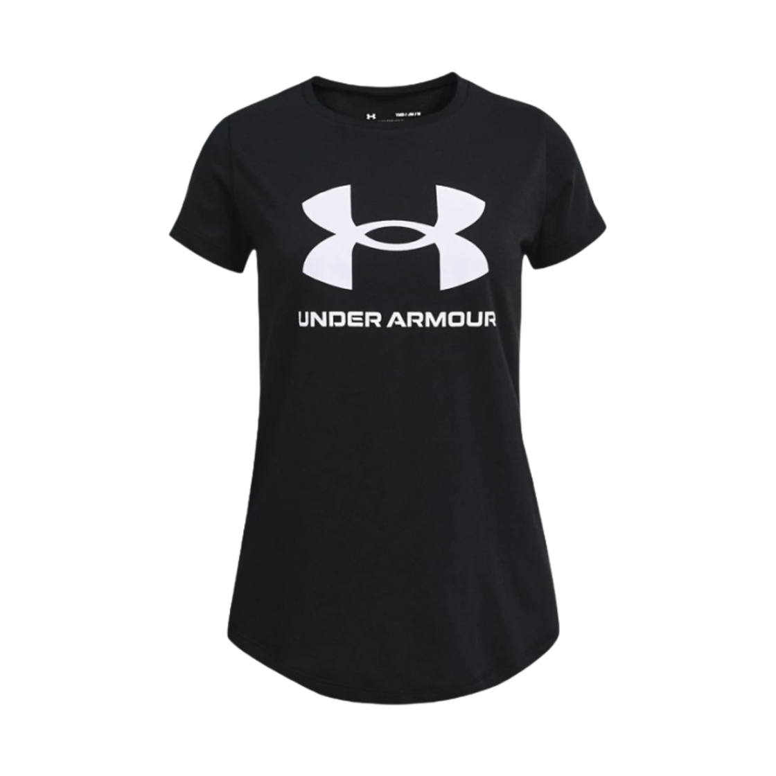 1361182-001 (Kids) Under Armour UA Sportstyle Graphic Short Sleeve Black White