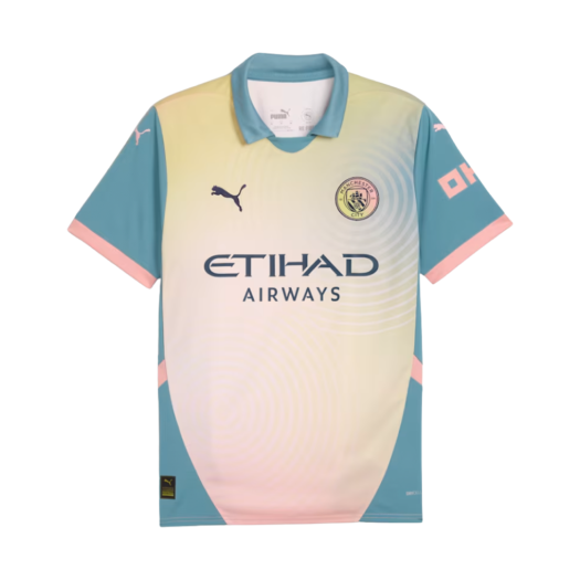 775202-04 Puma Manchester City 2024/25 4th Jersey Rosebay Bold Blue (Non Marking Ver.)