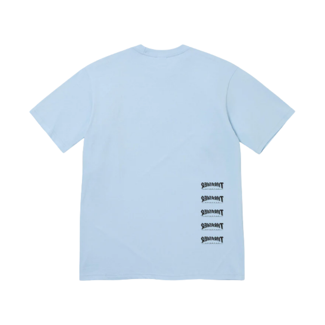 슈프림 x 트레셔 백 테일 티셔츠 파우더 블루 - 24FW(Supreme x Thrasher Back Tail T-Shirt Powder Blue - 24FW) - 2