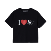 ROCCI ROCCI I LOVE RCC Crop T-shirt Black