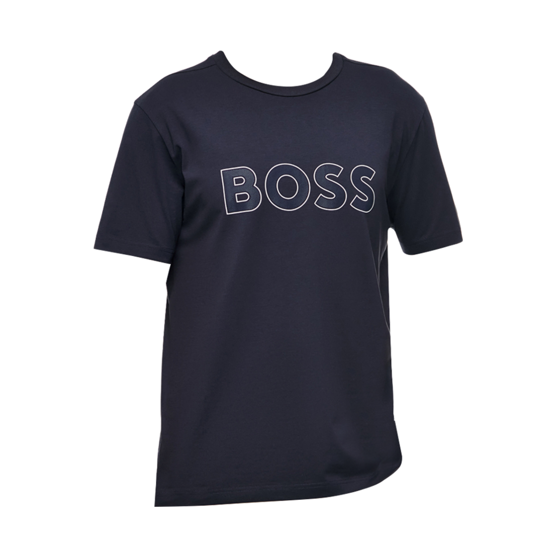 50474232-402 Hugo Boss Nero Regular Fit T-Shirt with Logo Dark Blue