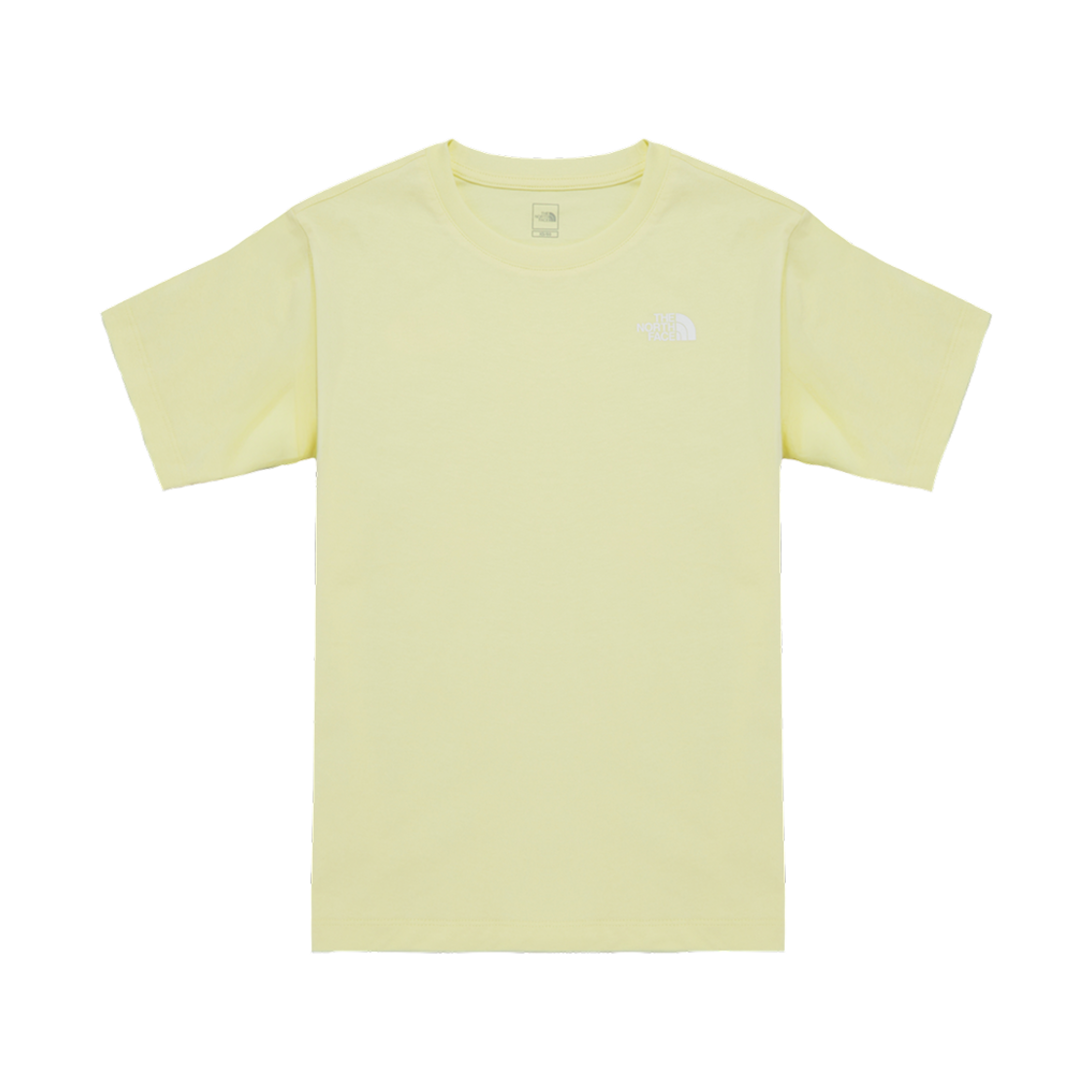 NT7UR30C (W) The North Face Cotton Basic S/S Round T-Shirt Light Yellow - 25SS