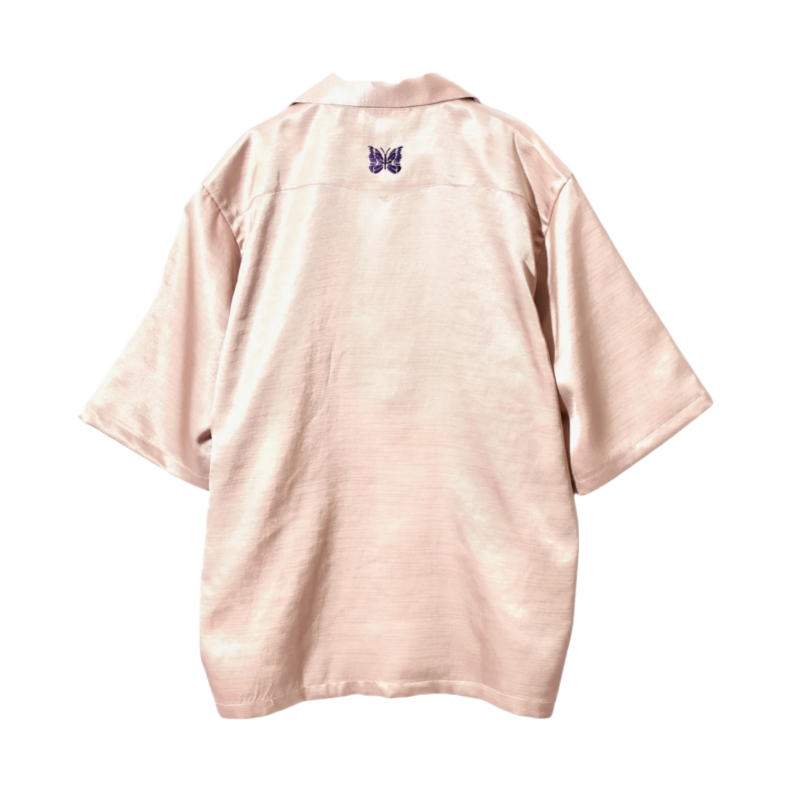 니들스 숏슬리브 카우보이 원업 폴리 슬럽 사틴 셔츠 핑크(Needles S/S Cowboy One-Up Poly Slub Sateen Shirt Pink) - 2
