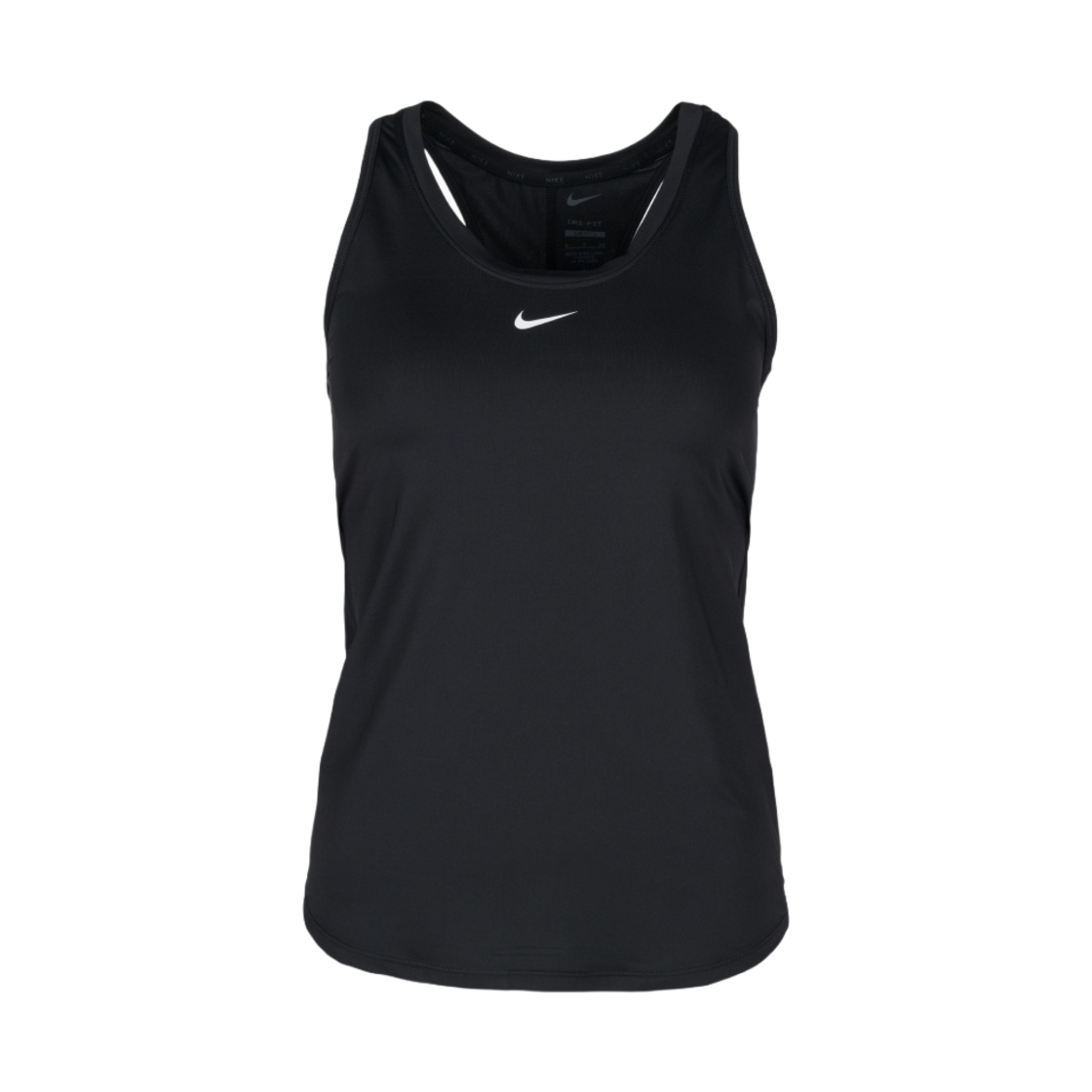 (W) 나이키 드라이핏 원 슬림핏 탱크탑 블랙 - US/EU((W) Nike Dri-Fit One Slim Fit Tank Top Black - US/EU) - 1