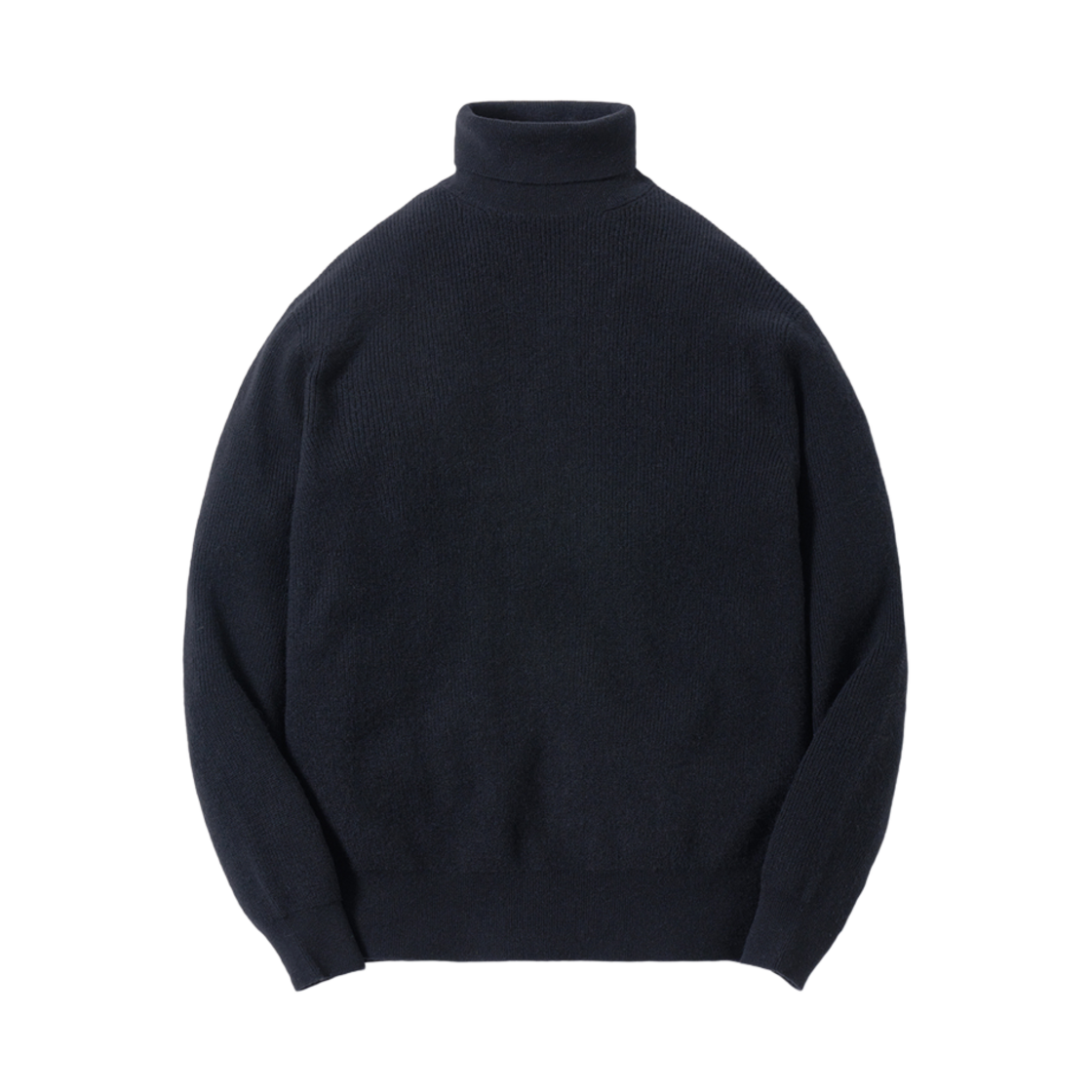 포터리 터틀 넥 니트 다크 네이비(Pottery Turtle Neck Knit Dark Navy)