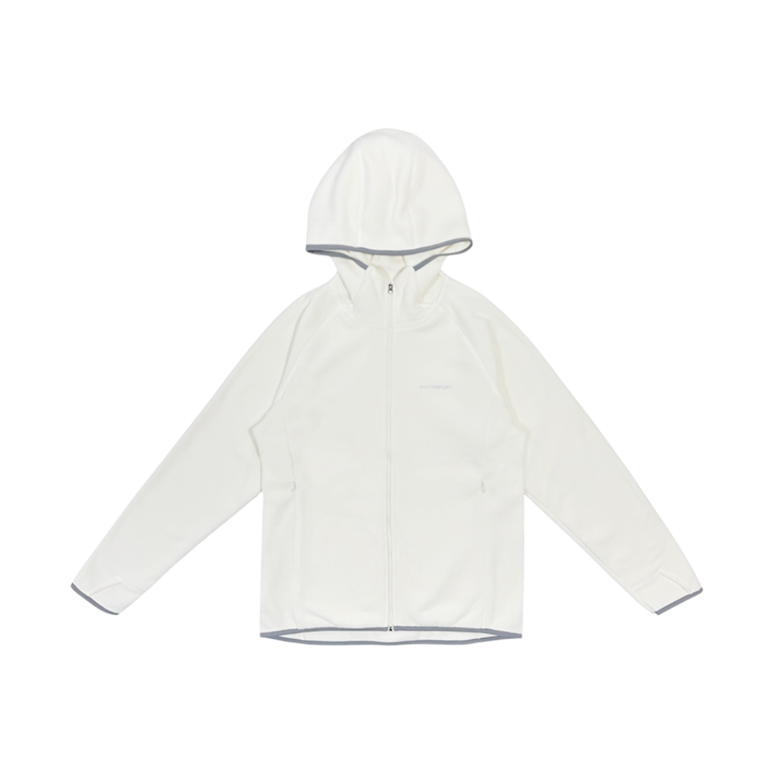 W) 지초이 플리스 집 후드 아이보리 | Jichoi | KREAM