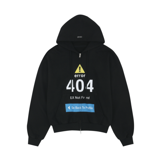 그레일즈 딜리티드 마이 엑스 집 후디 블랙 | GRAILZ | KREAM