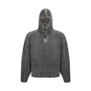 Thug Club Sasin Hooded Sleeve Gray