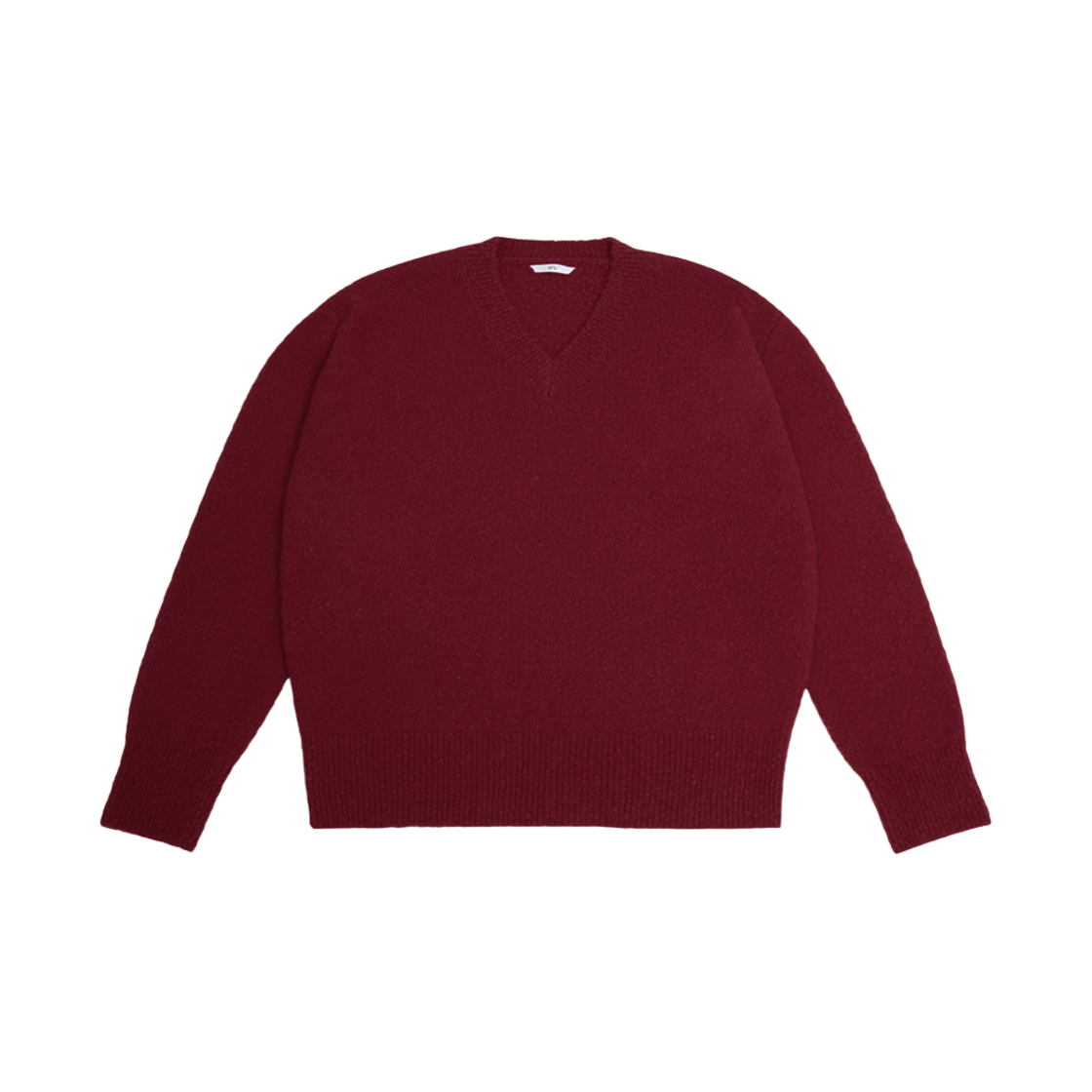 에스티유 카센티노 브이넥 니트 레드
