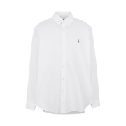 [30%적립] Polo Ralph Lauren Classic Fit Garment Dyed Oxford Shirt White
