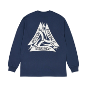 Palace Tribal Tri Longsleeve Navy - 23FW