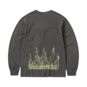 Thisisneverthat TNT Flame Onyx L/S T-Shirt Charcoal