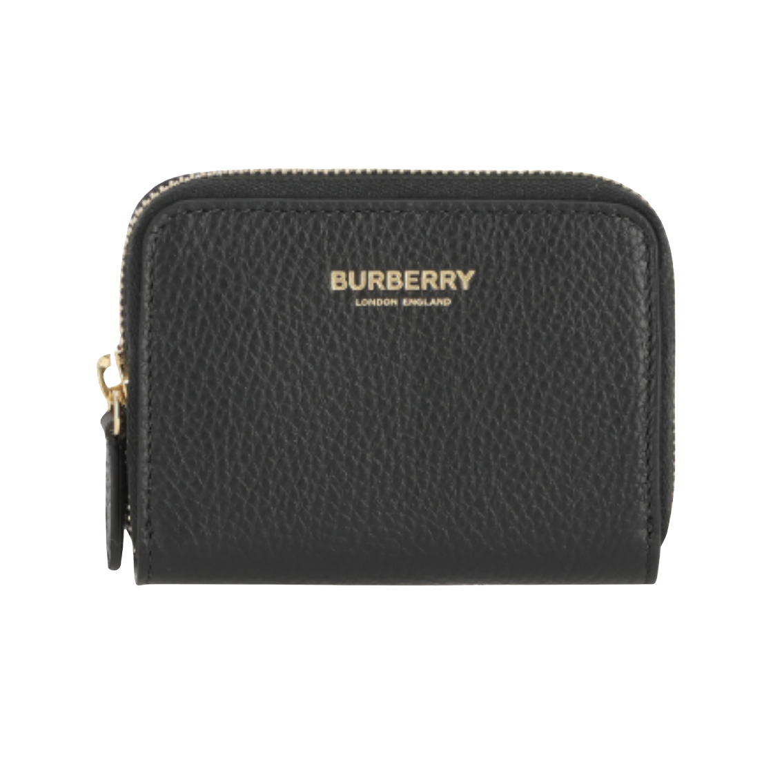 8084042 Burberry Mini Zip Around Wallet Black
