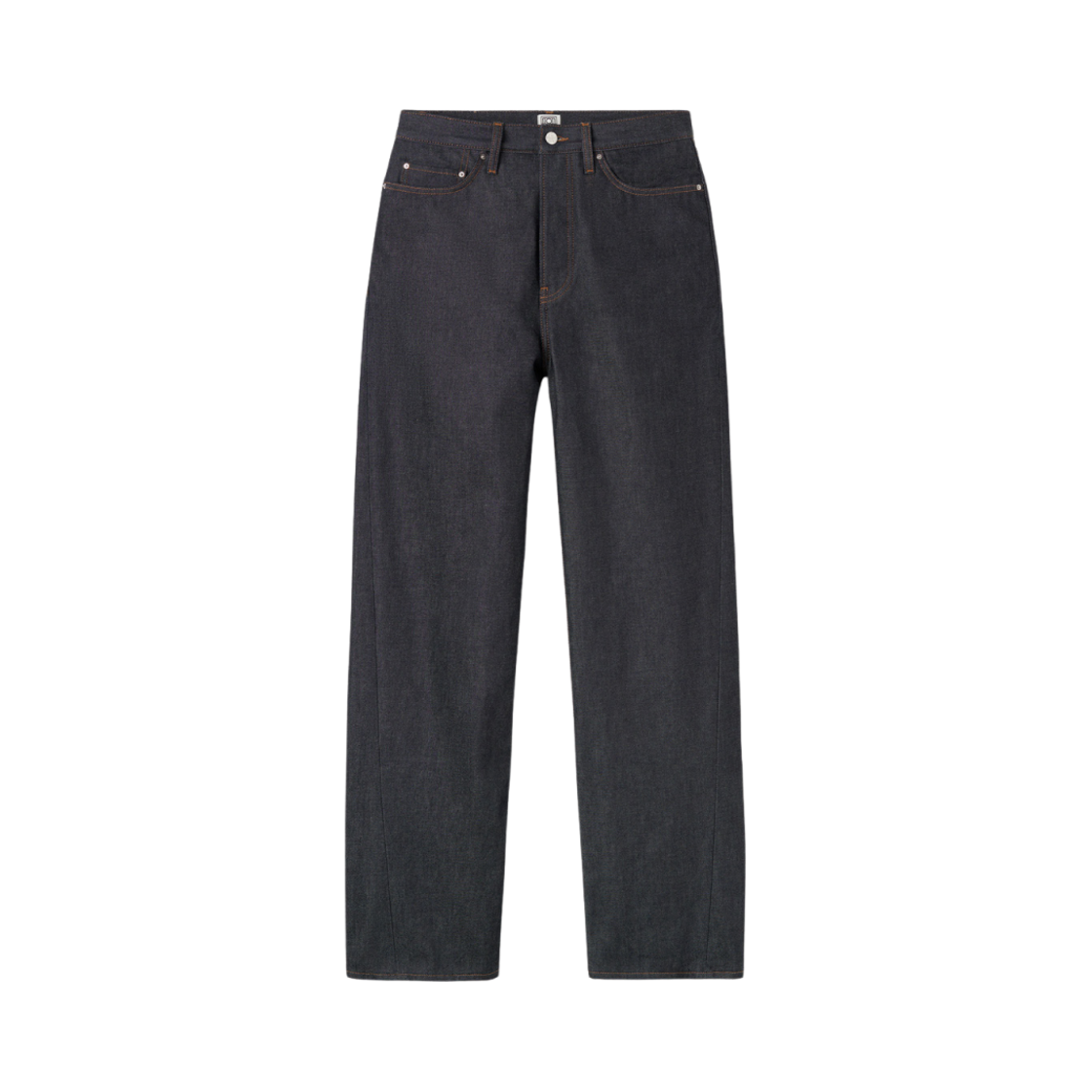 (W) 토템 트위스티드 심 데님 풀 렝스 로우((W) Toteme Twisted Seam Denim Full Length Raw) - 1