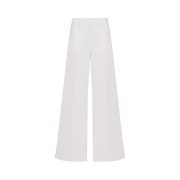 (W) Dior 8 Flared Jeans D04 White Denim