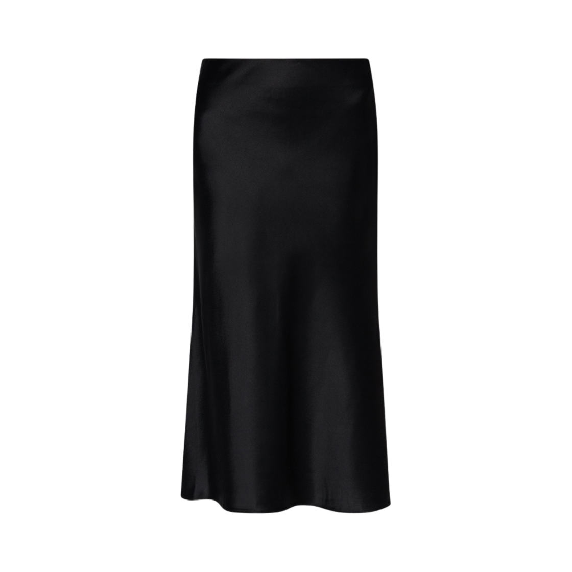 토템 바이어스 컷 사틴 스커트 블랙(Toteme Bias Cut Satin Skirt Black) - 1
