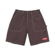 Supreme Nylon Painter Short Dark Brown - 24SS