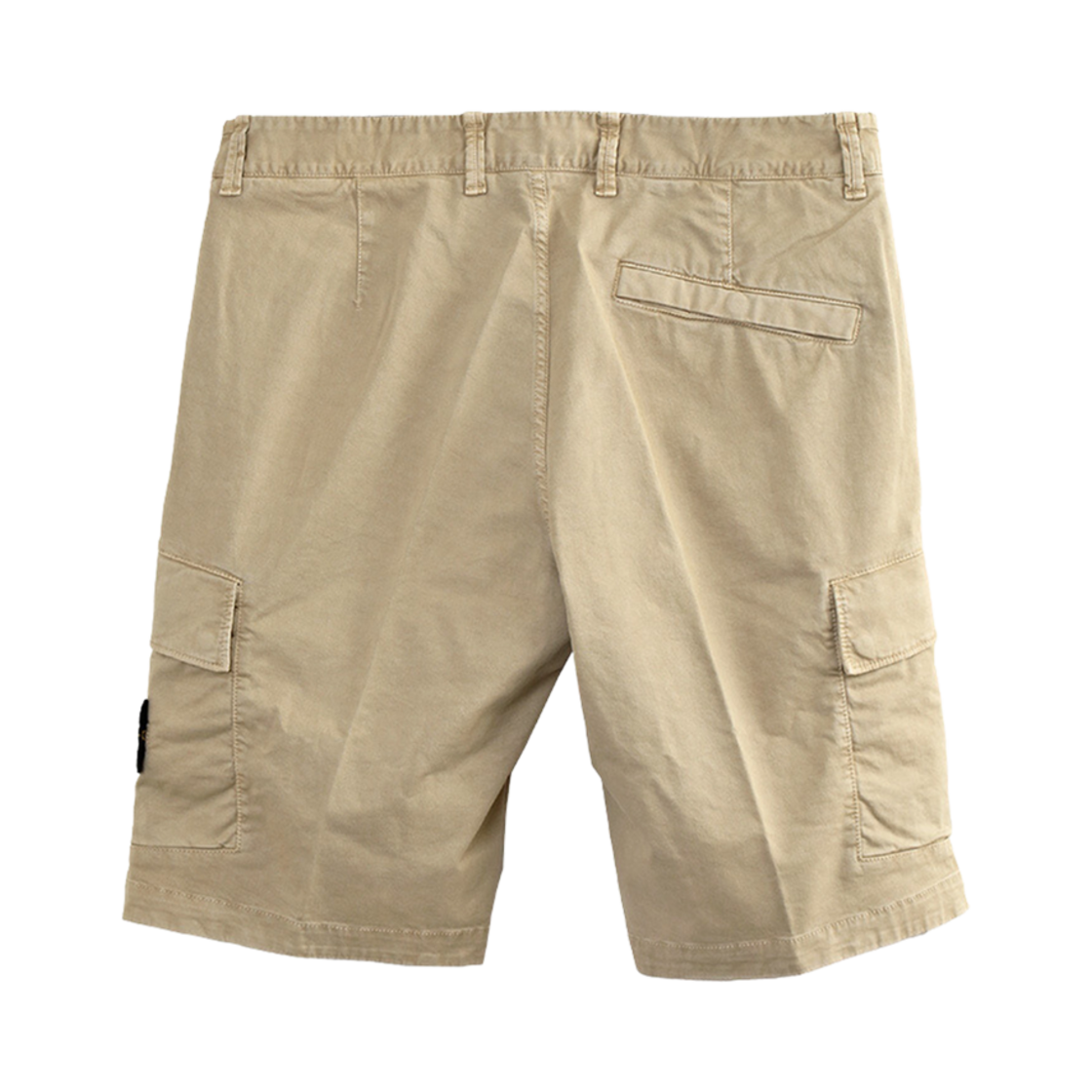 스톤 아일랜드 L1204 올드 트리트먼트 슬림 핏 카고 버뮤다 쇼츠 샌드 - 24SS(Stone Island L1204 Old Treatment Slim Fit Cargo Bermuda Shorts Sand - 24SS) - 2