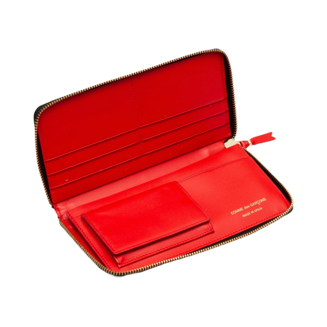 꼼데가르송 SA0110 HL 클래식 라인 레더 지갑 레드(Comme des Garcons SA0110 HL Classic Line Leather Wallet Red) - 2