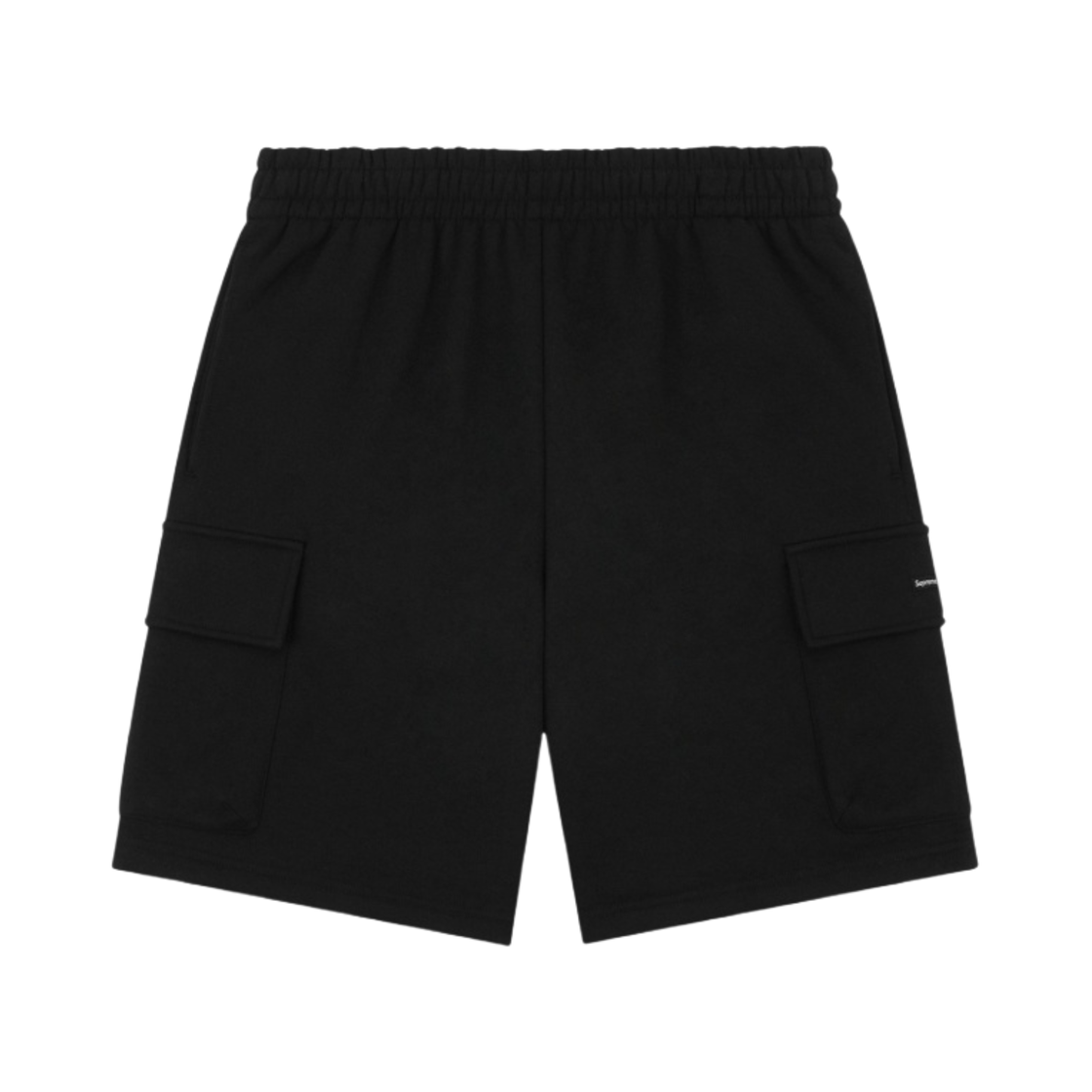 슈프림 스몰 박스 배기 카고 스웨트쇼츠 블랙 - 23SS(Supreme Small Box Baggy Cargo Sweatshorts Black - 23SS) - 1