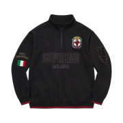 Supreme Milano Half Zip Pullover Black - 22FW