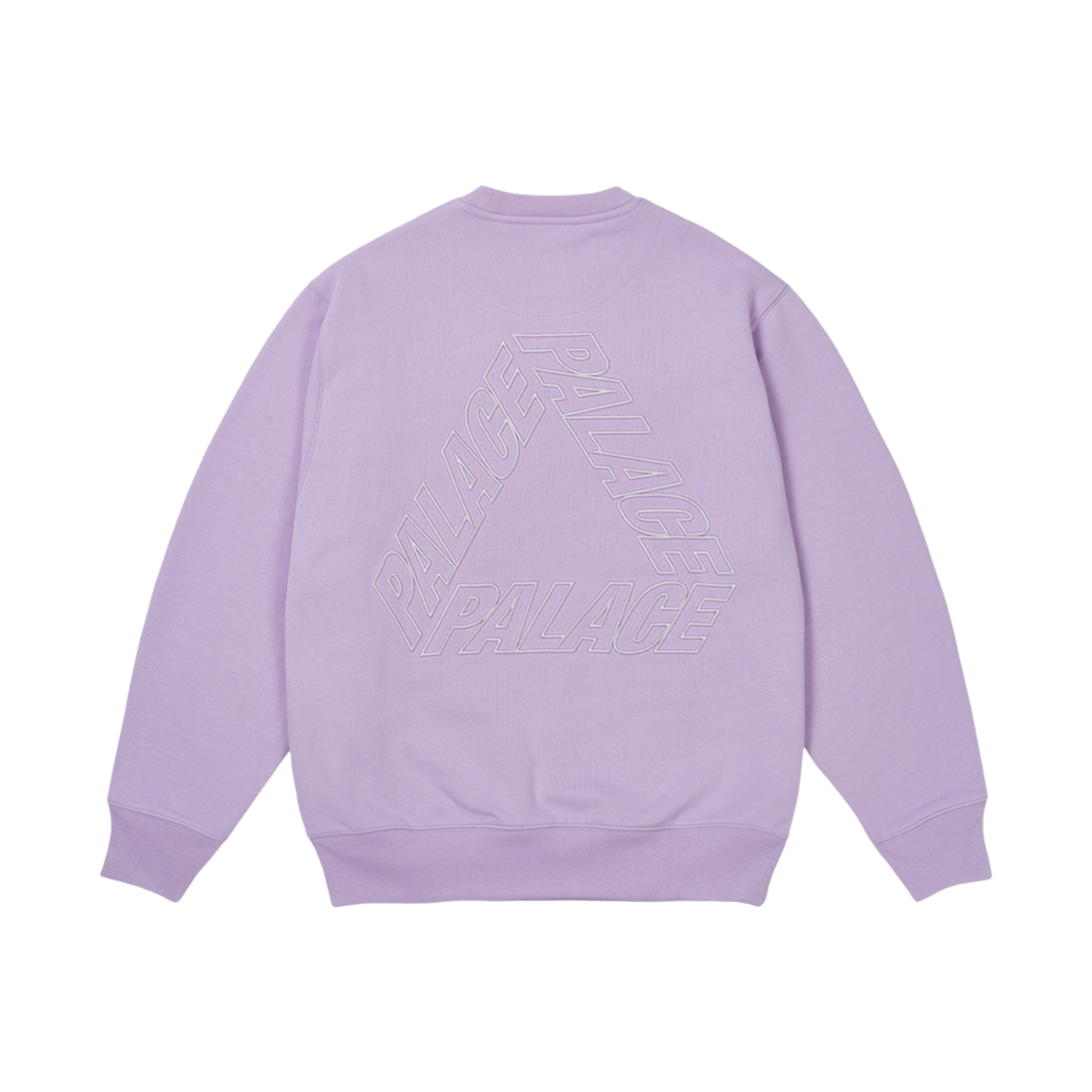 - Palace Outline P-3 Crew Bloom Purple - 24SS