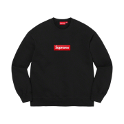 Supreme Box Logo Crewneck Black - 22FW