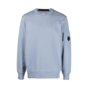 C.P. Company Diagonal Raised Fleece Sweatshirt Infinity Blue - 22FW