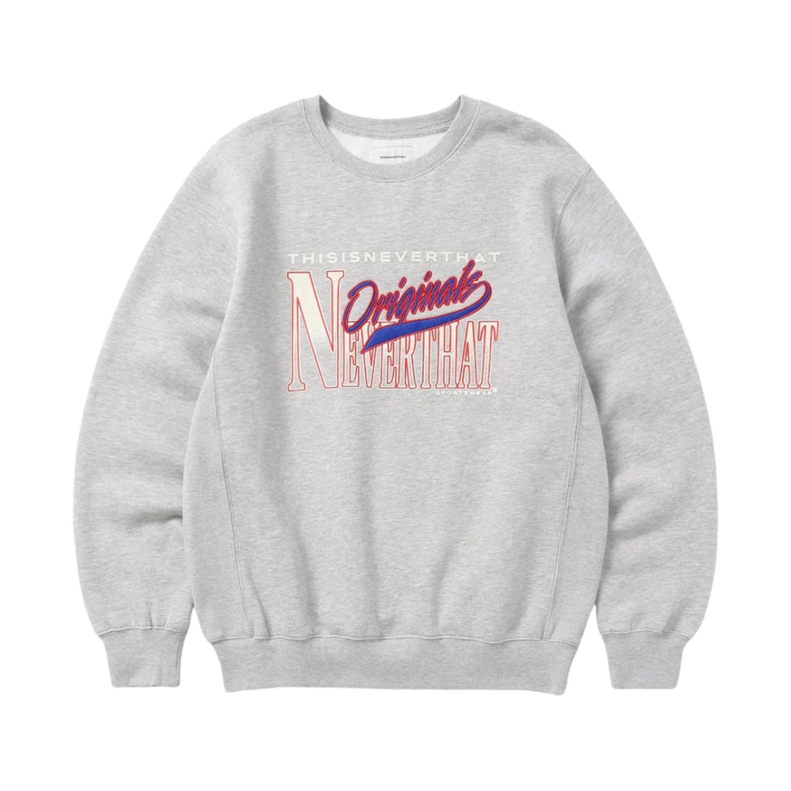 디스이즈네버댓 오리지날 크루넥 헤더 그레이(Thisisneverthat Originals Crewneck Heather Grey) - 1