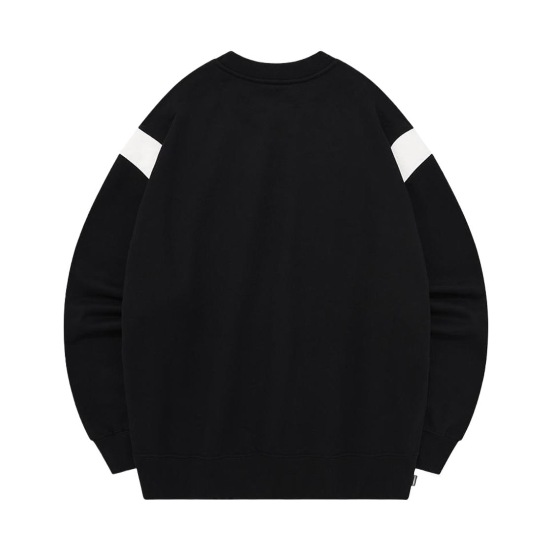 커버낫 컴포트 로고 바시티 스웨트셔츠 블랙(Covernat Comfort Logo Varsity Sweatshirt Black) - 2