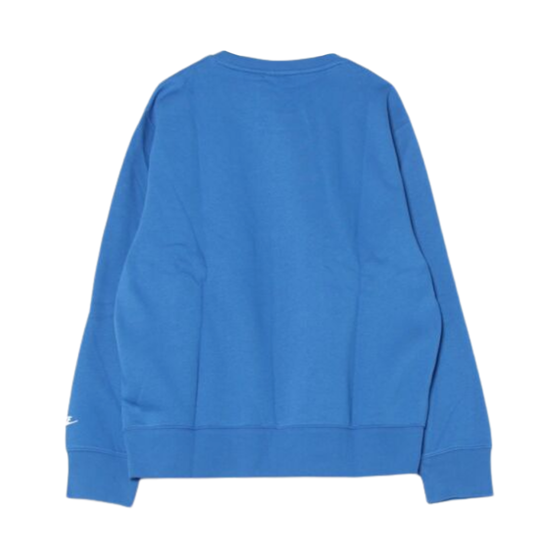 나이키 클럽 플리스 크루 스웨트셔츠 게임 로얄 화이트 - 아시아(Nike Club Fleece Crew Sweatshirt Game Royal White - Asia) - 2