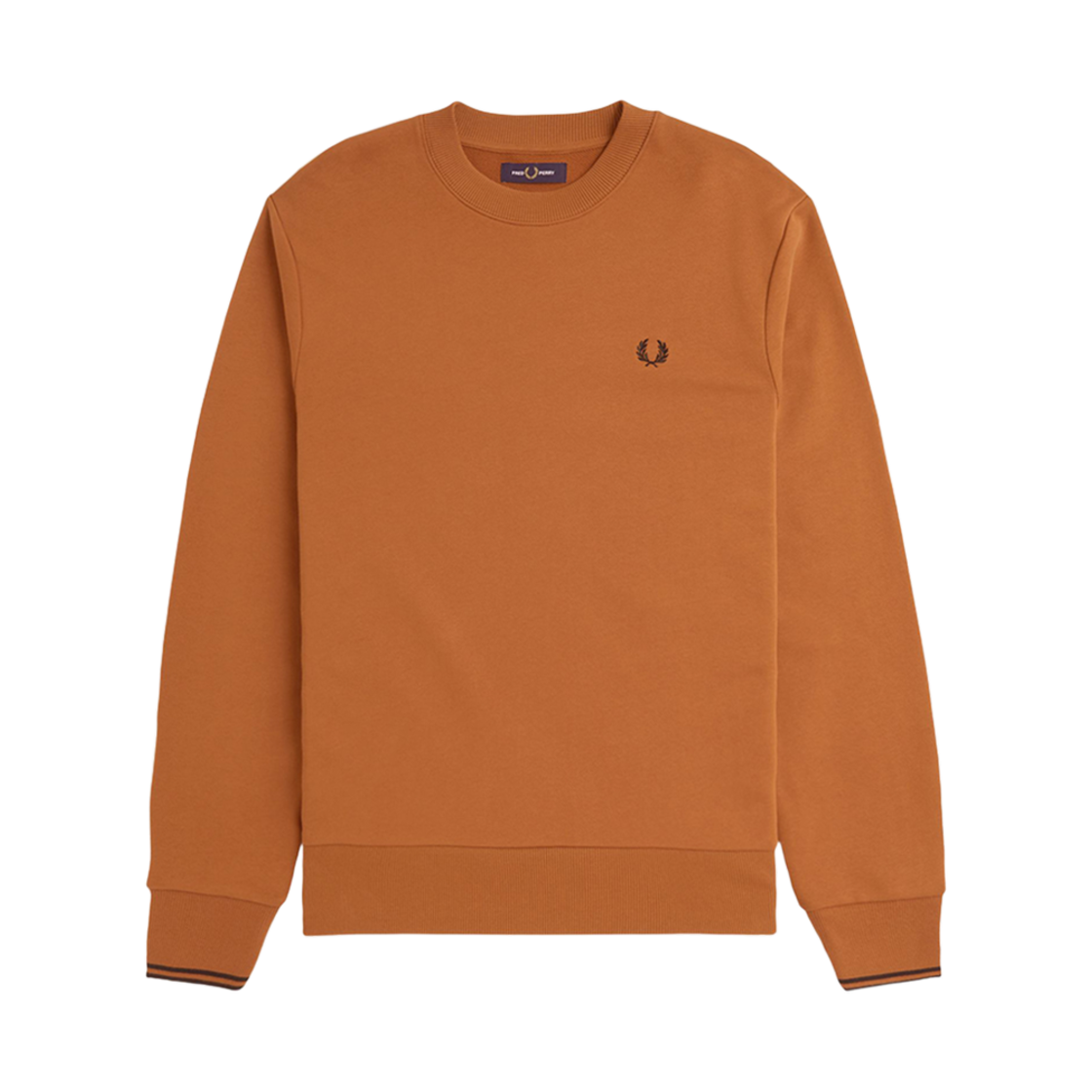 AFPM2437535-W94 Fred Perry Crew Neck Sweatshirt Marmalade