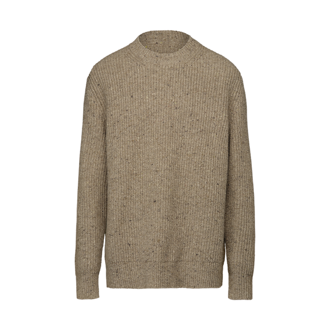 S50HL0001S18207732 Maison Margiela Donegal Classic Knit Sweater Walnut