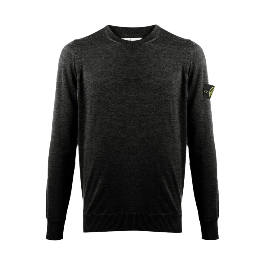 7315526C4-V0065 Stone Island 526C4 Light Wool Crewneck Knit Dark Grey - 20FW