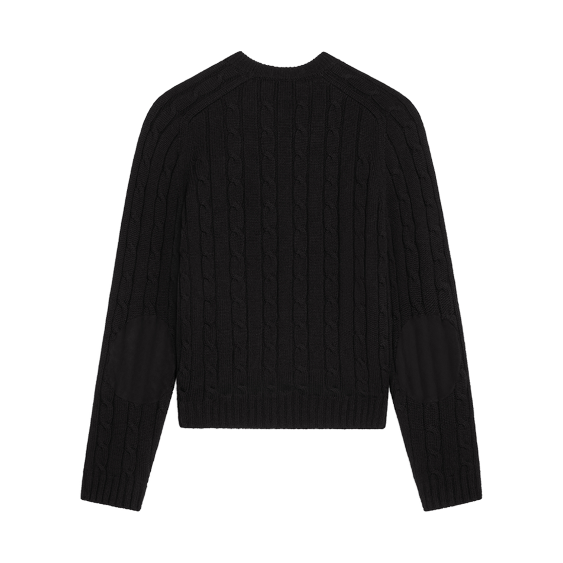 셀린느 케이블 니트 트리옹프 스웨터 캐시미어 블랙(Celine Cable-Knit Triomphe Sweater in Cashmere Black) - 2