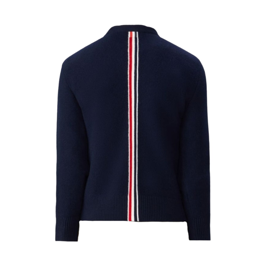 톰브라운 메리노 울 암밴드 피케 풀오버 네이비(Thom Browne Merino Wool Armband Pique Pullover Navy) - 1