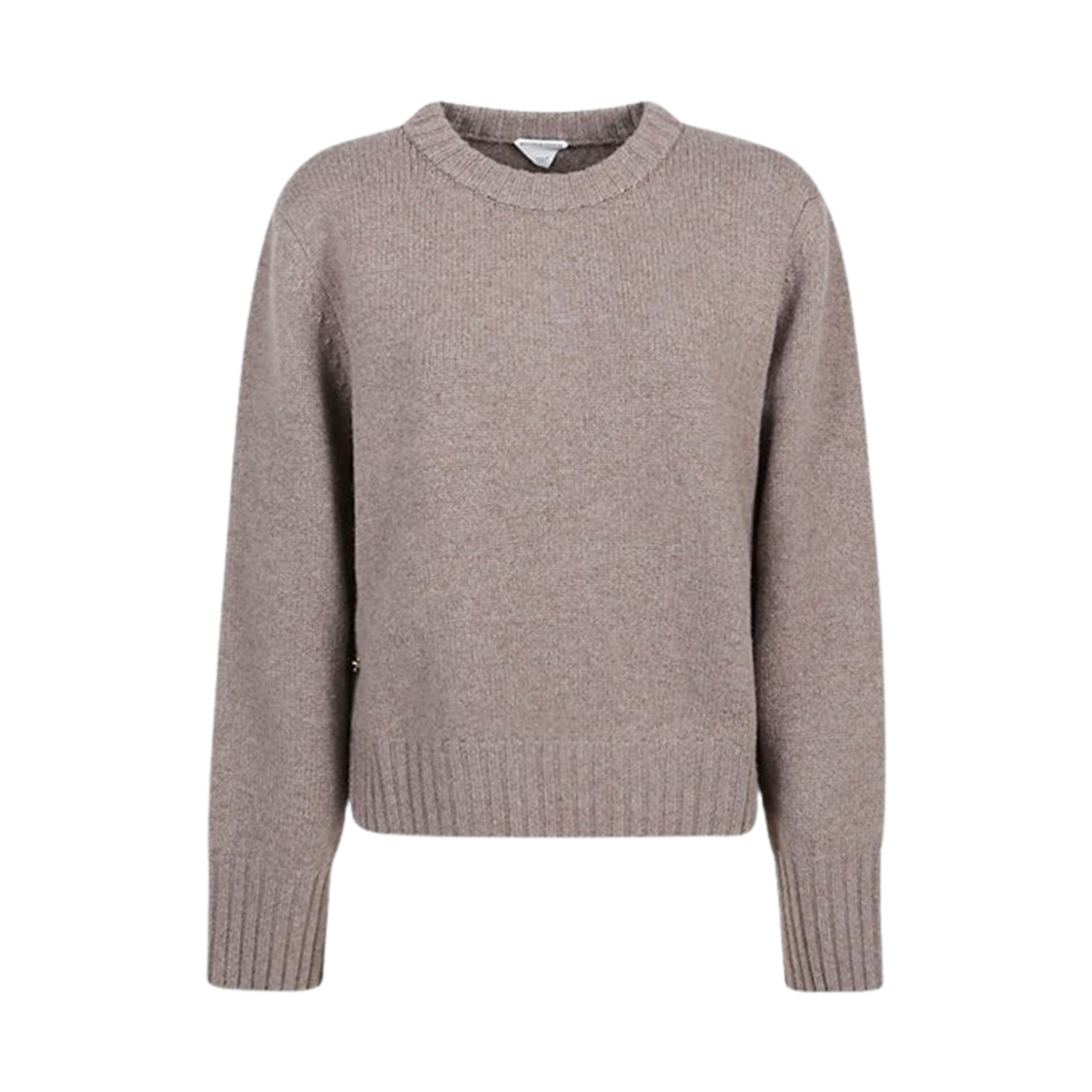 749391V33I01540 (W) Bottega Veneta Heavy Felted Wool Sweater With Knot Buttons Riverbed