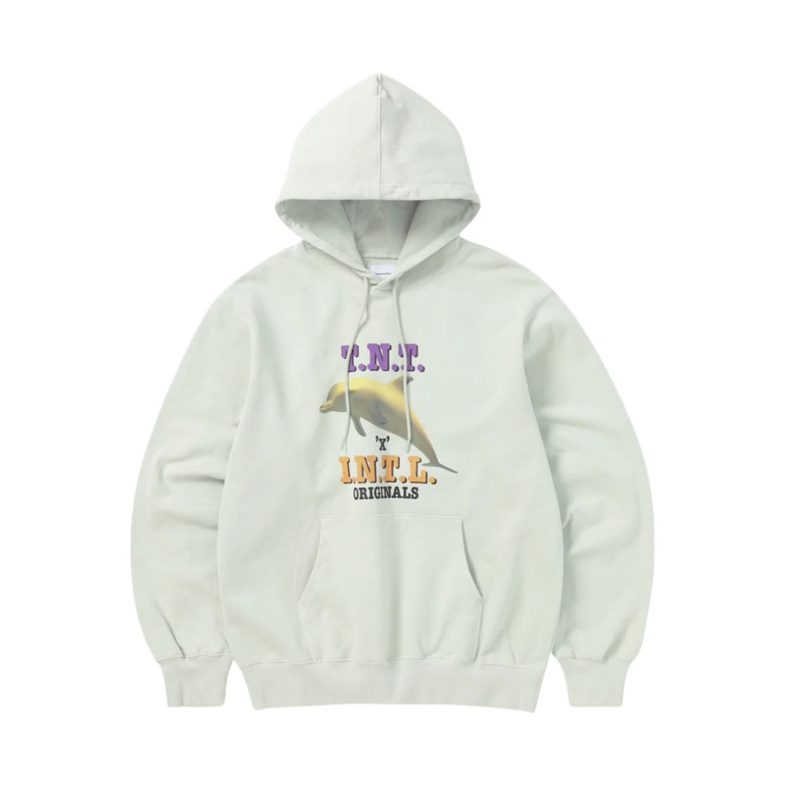 디스이즈네버댓 돌핀 후드 페일 민트(Thisisneverthat Dolphin Hoodie Pale Mint) - 1