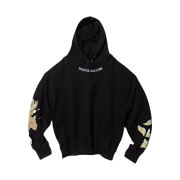 Punch Drunk Parties Parties Calling Oversized Hoodie BLACK